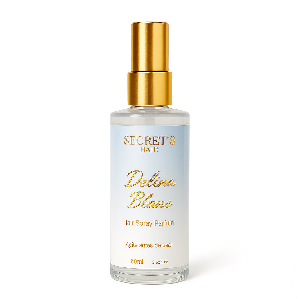 Perfume Capilar Secret's Hair 60ml - Delina Blanc