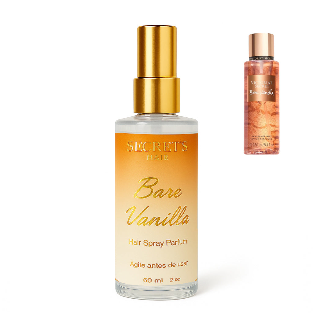 Perfume Capilar Secret's Hair 60ml - Bare Vanilla