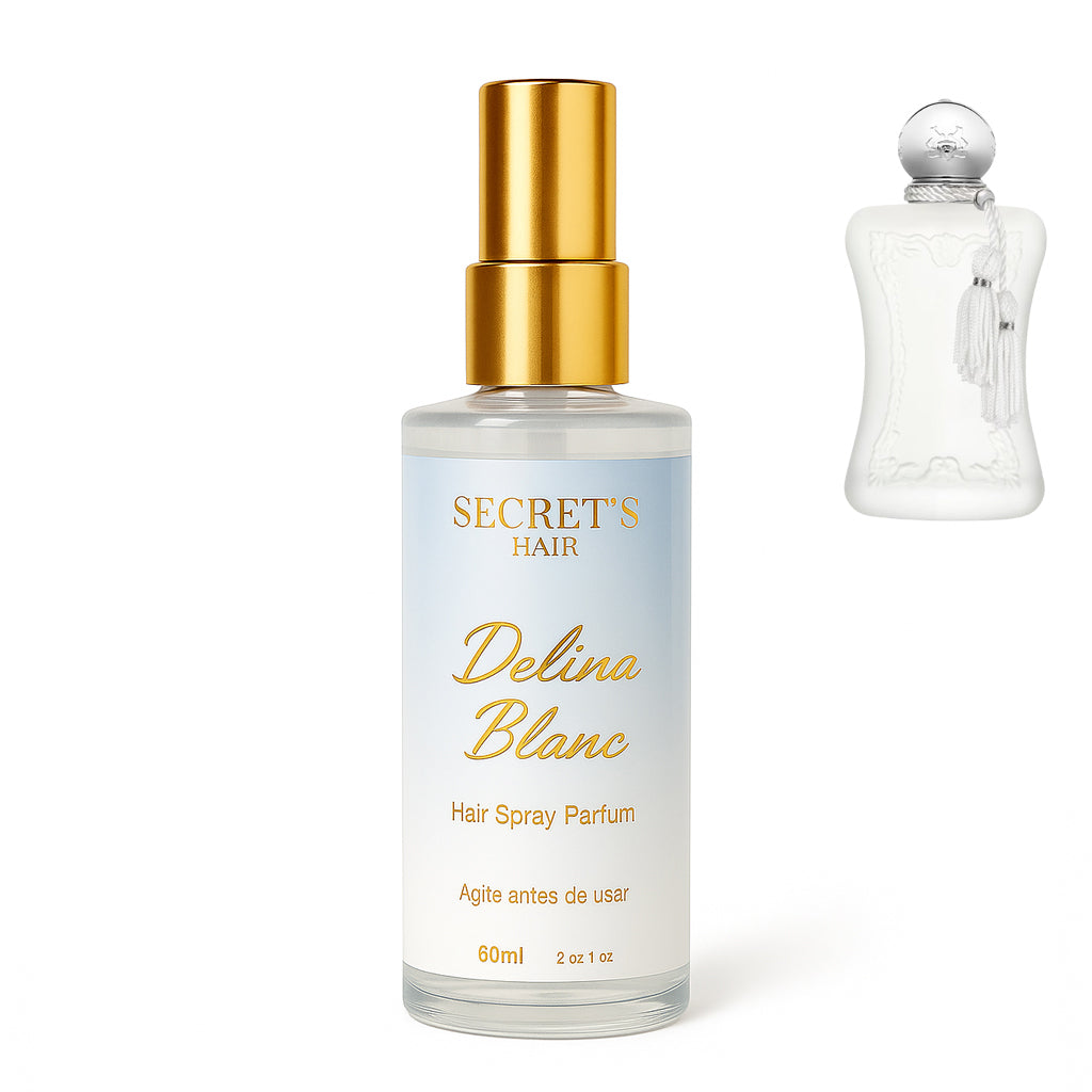 Perfume Capilar Secret's Hair 60ml - Delina Blanc
