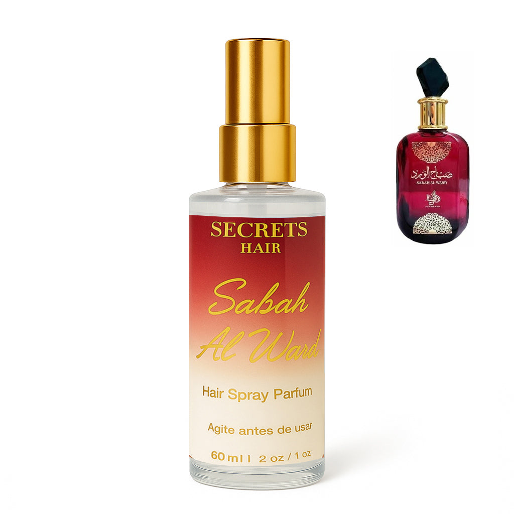 Perfume Capilar Secret's Hair 60ml - Árabe Sabah Al Ward