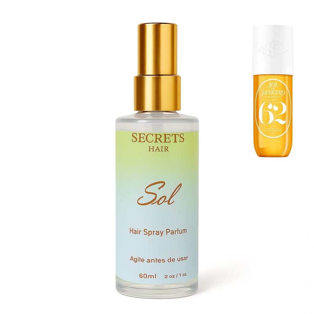 Perfume Capilar Secret's Hair 60ml - Sol