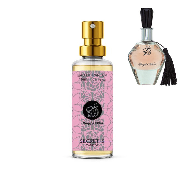 Perfume shagaf al ward Eau de Parfum - 15ml